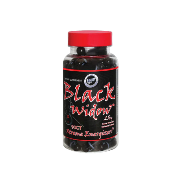 HI-TECH PHARMA BLACK WIDOW EPHEDRA & DMHA 90 SERVINGS