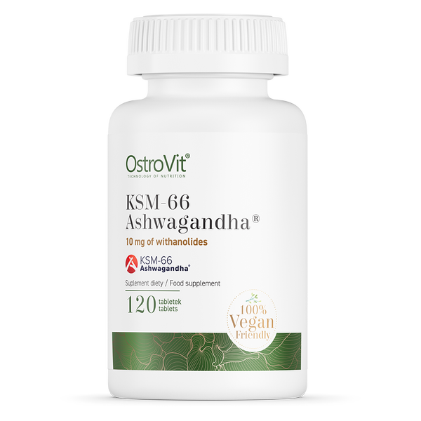 OSTROVIT PHARMA KSM-66 ASHWAGANDHA 400 MG / 120 TABS