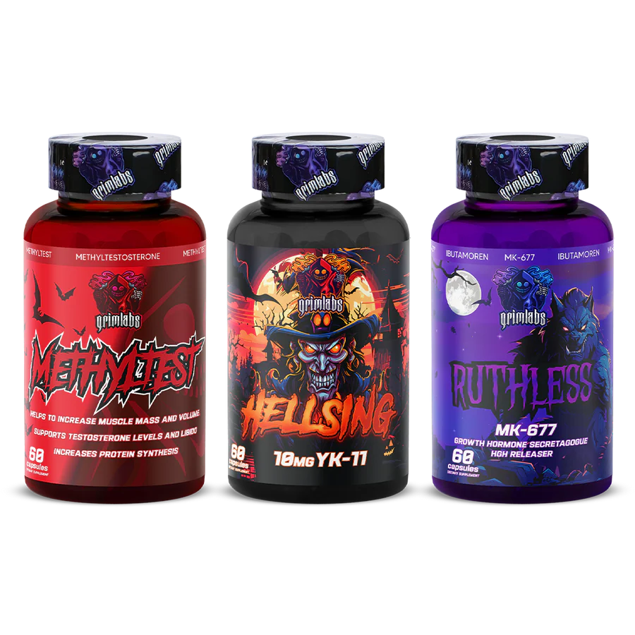 ANABOLIC WARFARE STACK - METHYLTEST & HELLSING & RUTHLESS