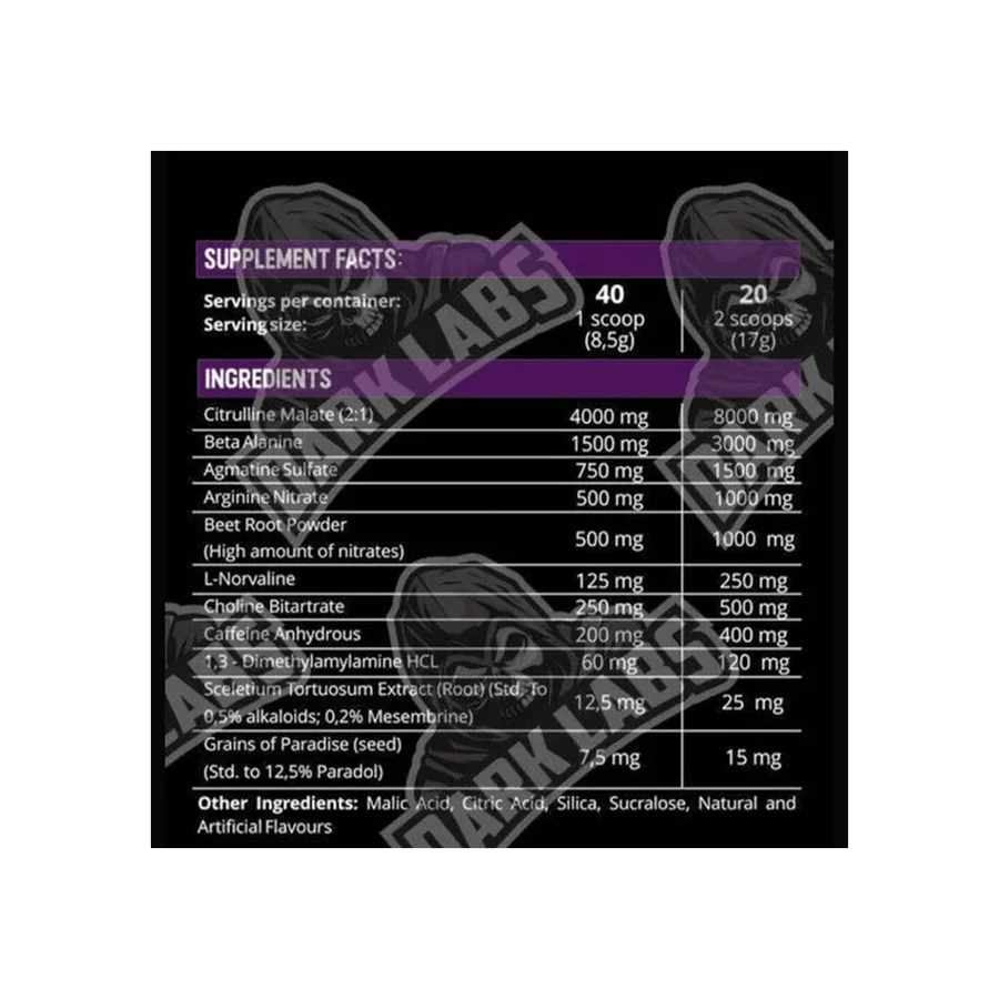 DARKLABS CRACK WITH DMAA 40 SERVINGS