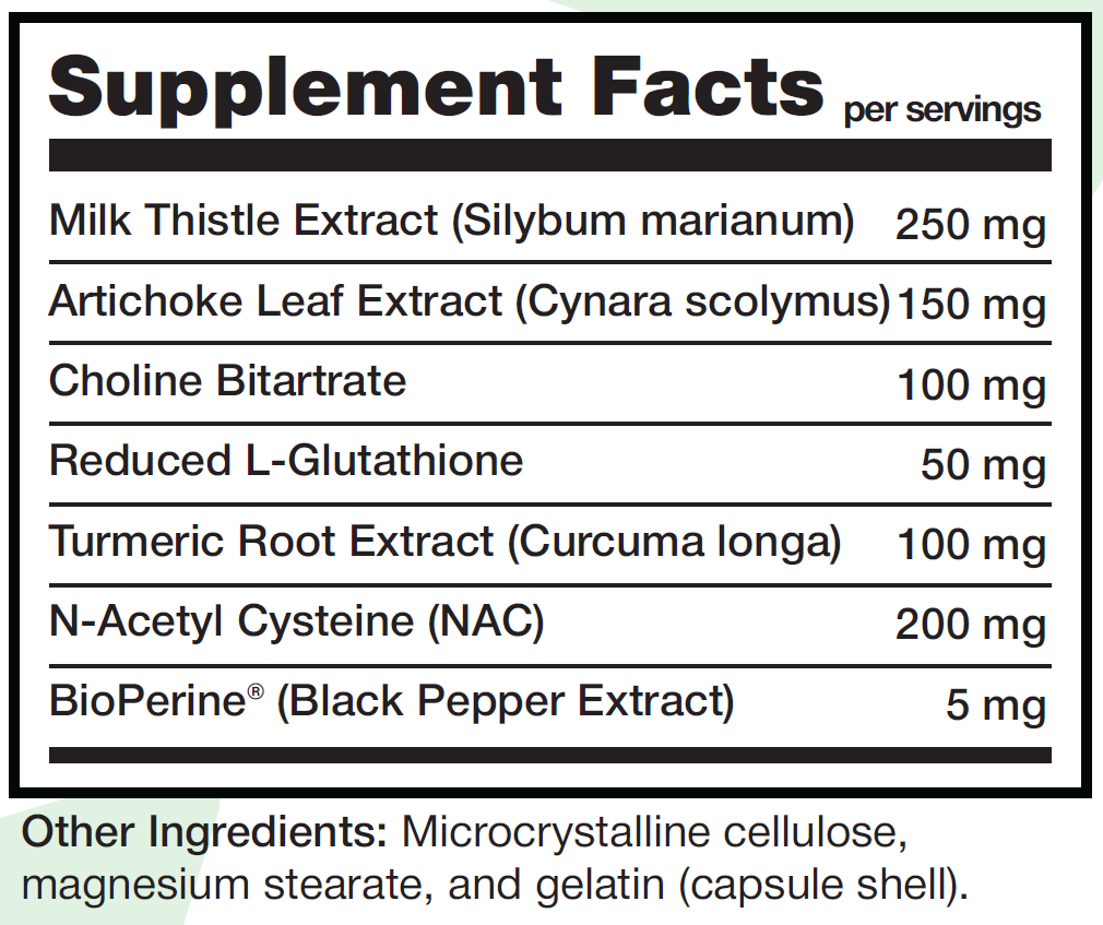LIVER SUPP 60 KAPSÜL (KARACİĞER KORUYUCU)