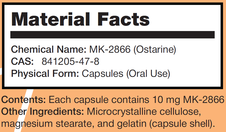 MK-2866 OSTARINE 60 KAPSÜL