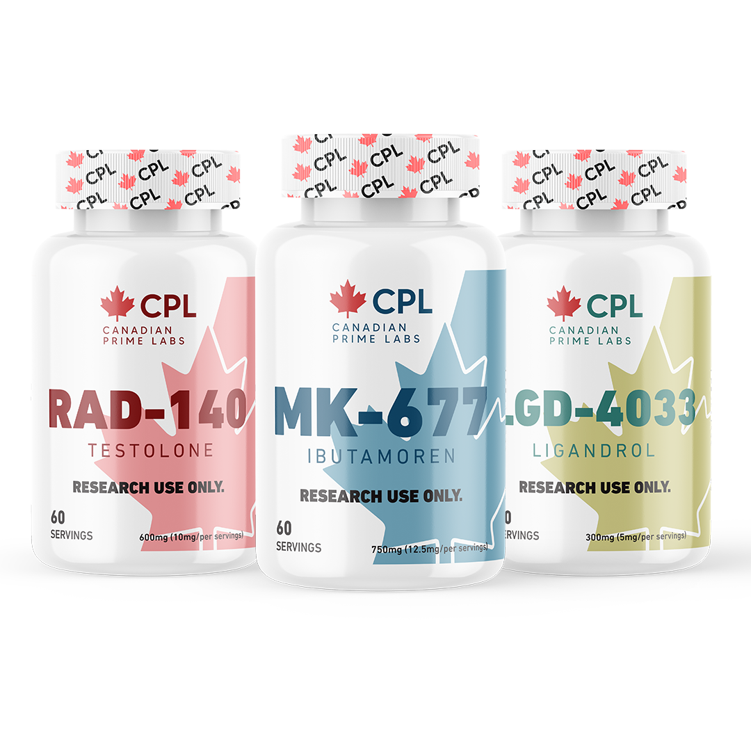 RAD-140 10mg 60 KAPSÜL - MK-677 12.5 mg 60 KAPSÜL - LGD-4033 5MG 60 KAPSÜL