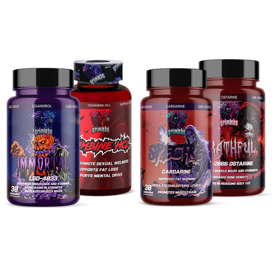 RIPPED ALPHA STARTER PACK - IMMORTAL & SPECTRE & WRATHFUL & YOHIMBINE HCL