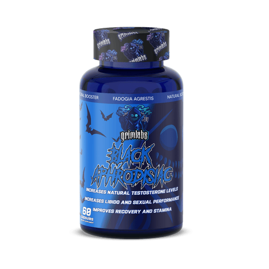 GRIMLABS BLACK APHRODISIAC (FADOGIA AGRESTIS) 600MG 60 CAPS