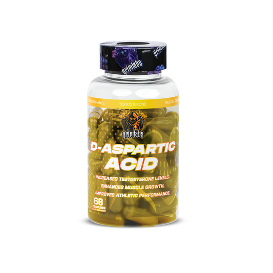 GRIMLABS DAA (D-ASPARTIC ACID) 500MG 60 SERVINGS