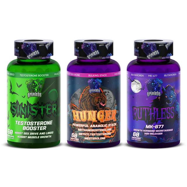 TITAN STRENGTH STACK - RUTHLESS & HUNGER & SINISTER