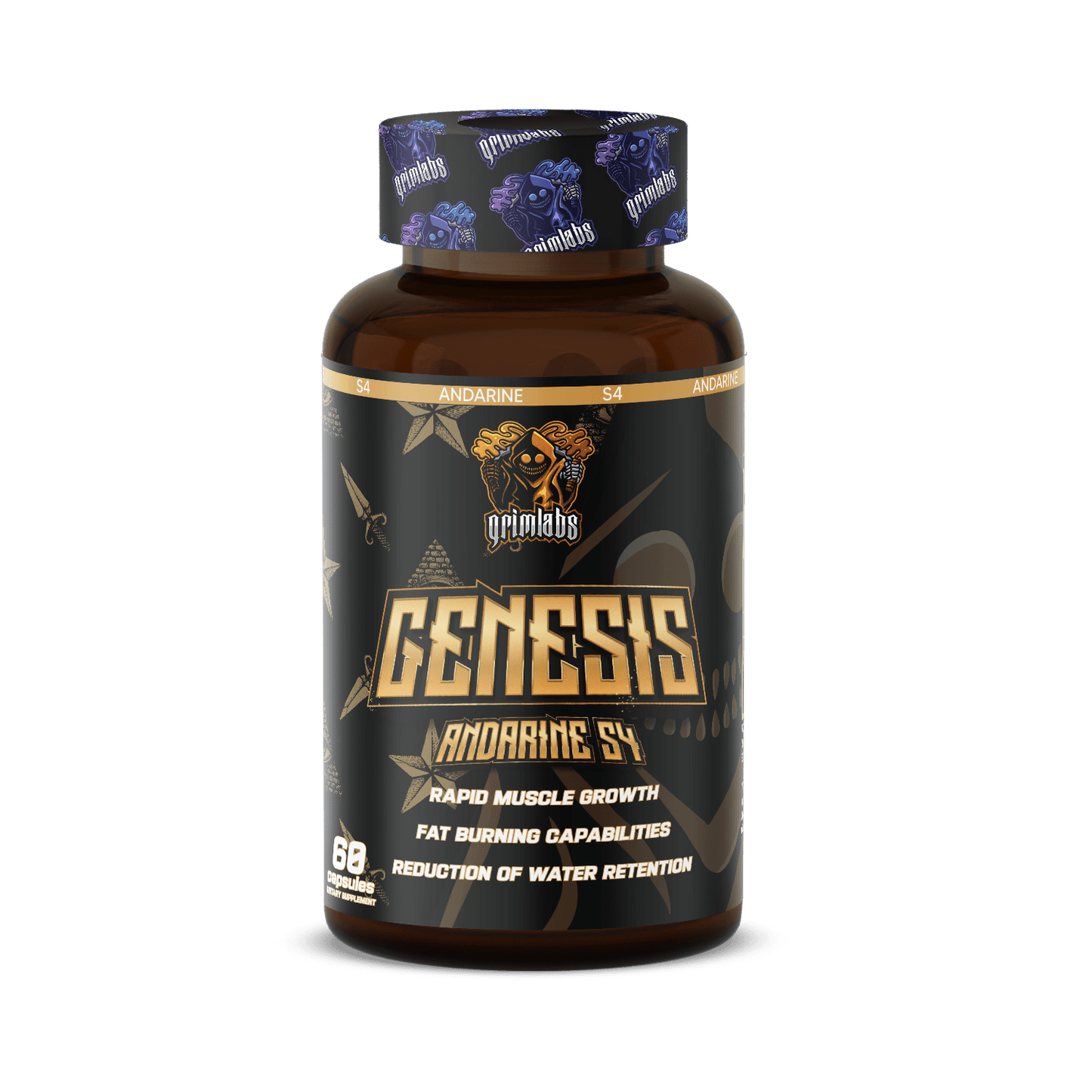 GRIMLABS GENESIS S4 (ANDARINE) 25MG 60 SERVINGS