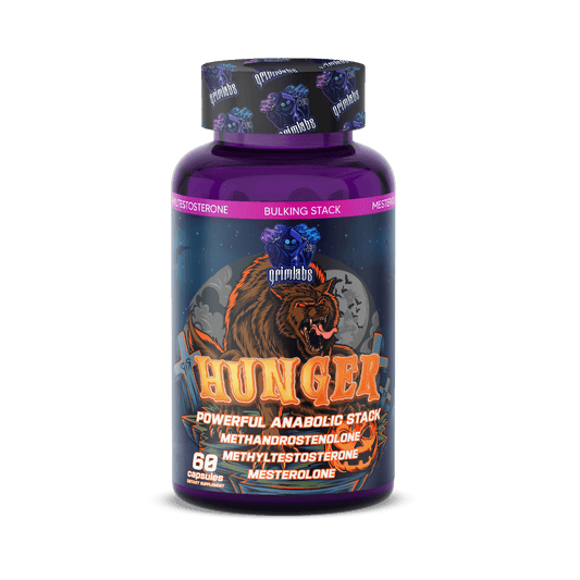 GRIMLABS HUNGER POWERFUL ANABOLIC STACK 60 Caps