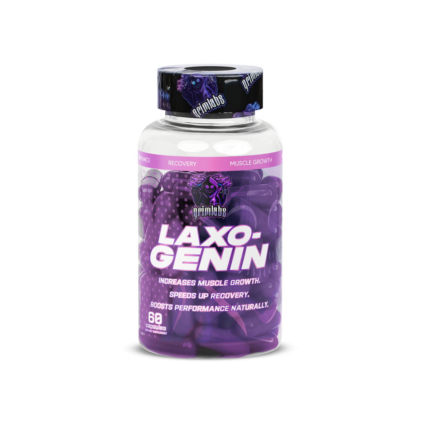 GRIMLABS LAXOGENIN 100MG 60 CAPS