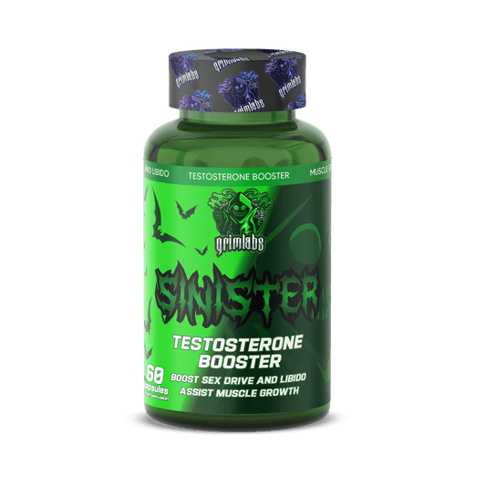 GRIMLABS SINISTER TESTOSTERONE BOOSTER 60 SERVINGS
