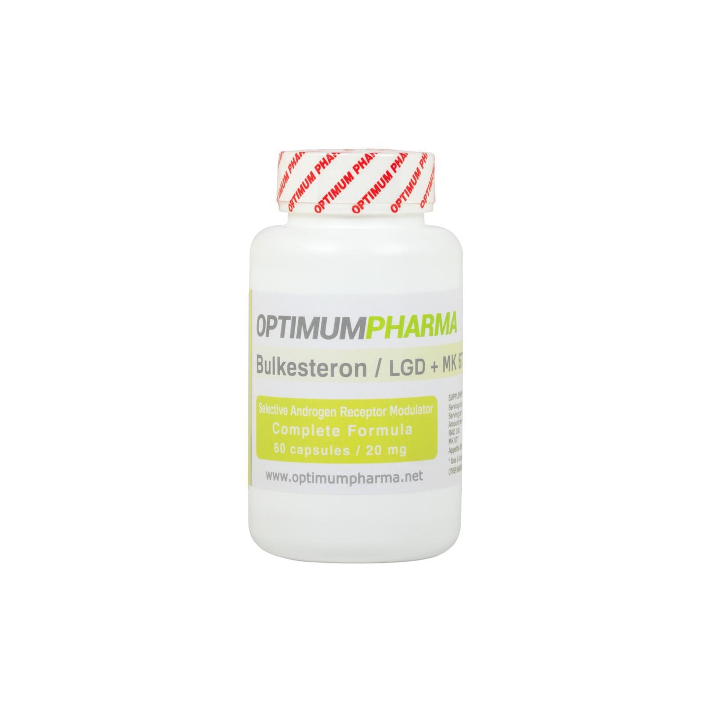 Optimum Pharma Bulkesteron / LGD + MK677 60 Kapsül