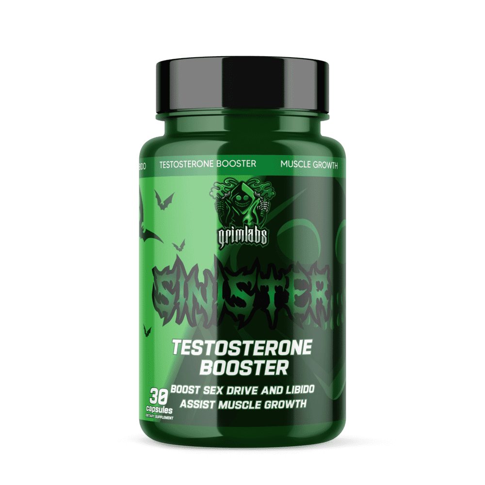 GRIMLABS SINISTER TESTOSTERONE BOOSTER 30 SERVINGS
